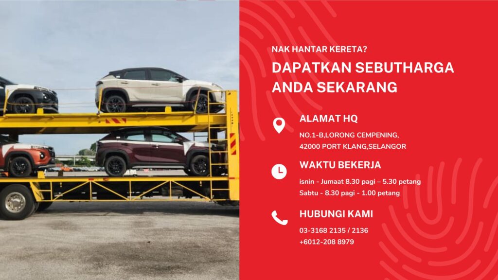 servis hantar kereta sabah sarawak